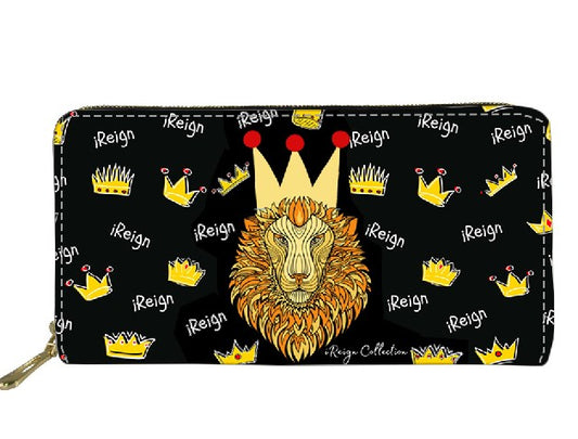 Raising Kings Wallet- Lion